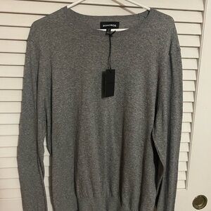 Bonobos Classic Crewneck Sweater in Gray
